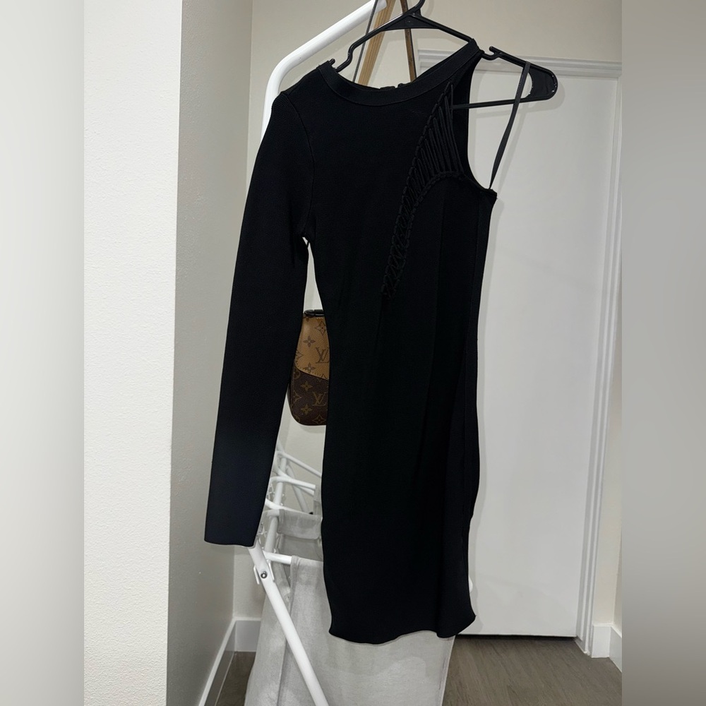 Guess by Marciano one-shoulder bandage dress size XS
